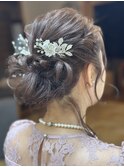 フォーマルなヘアメイク