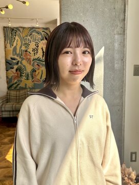 アペロ 柏(Apero) 切りっぱなしボブ/外はねボブ/ぱっつん前髪/柏美容室/学割U24