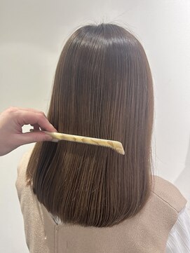 リュネッツ あざみ野店(lunettes) 【白髪ぼかし】ハイライトベージュ