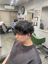 ミオ(Mio) 滋賀/南草津/メンズ美容室/波巻きツイストスパイラルパーマ