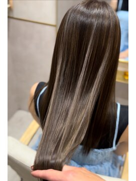 ベルダ 高槻(BELDAD) 髪質改善トリートメントブリーチなしダブルカラー