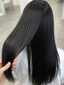 【梅雨対策に◎】ダメージレス艶髪 縮毛矯正+カット+前処理トリートメント