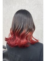 アン ブリーチ 大宮駅東口店(UN BLEACH)&nbsp;グラデーションカラーレッド♪