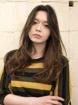 ランプ 代官山(the lamp)&nbsp;30代透明感オリーブベージュロングハッシュカット