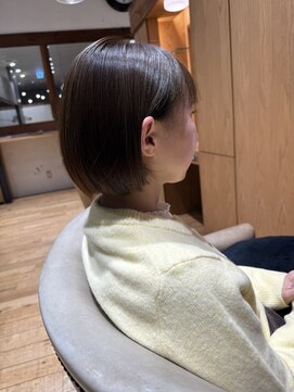 あごラインボブ