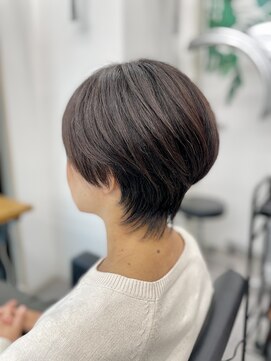 アルトス 浦和(ARTS) ショートウルフ×丸み×浦和の美容室ARTS谷島樹