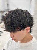 緩めシャドウパーマ/ツイストスパイラルパーマ
