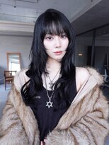 アルバム 銀座(ALBUM GINZA)&nbsp;前髪カットロング顔周りレイヤー大人ガーリー_F1359