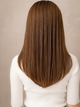 カバーヘア ブリス 北浦和(COVER HAIR bliss) 大人美人艶感ストレート前下がりレイヤーロングX北浦和30代40代