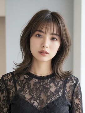 ミー 岡崎(mii) 【mii岡崎】透明感クラシックミディ