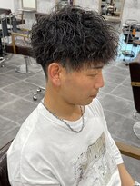 アムレヘアーエタ(amule hair eta)&nbsp;【amule hair eta】ピンパーマ/ビジネスショート/20代/30代