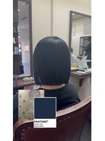 ヘアーアンドエステ サニープレイス(Hair&Esthe Sunny Place)&nbsp;透明感ブルーブラック