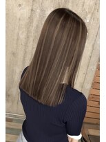 ヘアカロン 熊本本店(Hair CALON) ハイライトカラー似合わせカットヘーゼルベージュ