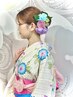 【夏祭り/花火大会】浴衣着付け+トレンドヘアセット9500