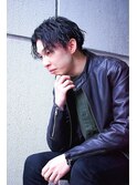 男前ソフトツイストパーマ/コンマヘア/grandageルポ北千住