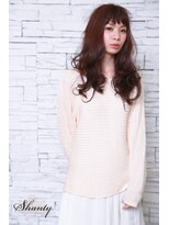 美容室 シャンティ SHANTY&nbsp;ちょいシースールーバングでふわふわガーリーパーマ