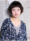 ショートバングショートボブ