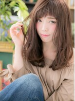 カバーヘア イヴ 戸頭店(COVER HAIR EVE)&nbsp;*+EVE戸頭+*…斜めバング☆の大人ガーリーロングa