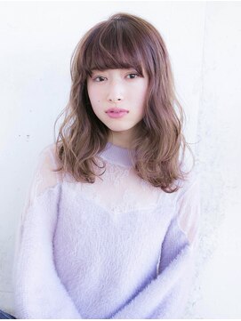 リリアン 青山(relian) ふわっと重ためセミロング♪