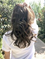 フォーク(FOLK)&nbsp;恵比寿_外国人風ハイライト_グレージュグラデーションカラー