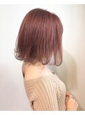 モーヴピンク× インナーホワイトグレージュ