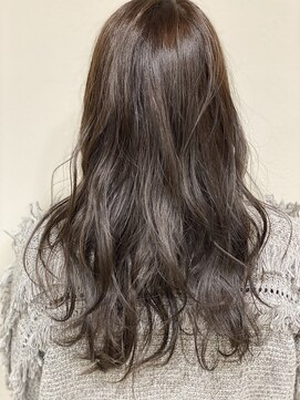 エル(EL by green) 《tomi》グレージュ系カラー×ほつれロングスタイル
