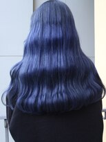 シィーム(cime)&nbsp;小顔セミウェットウェーブネイビーカラー