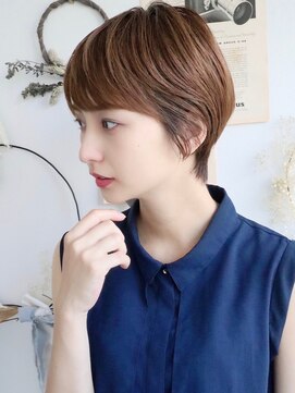 メモリーズ 銀座(Memories) ひし形ショートで小顔に可愛く☆