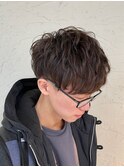 ソフトカールショートマッシュ
