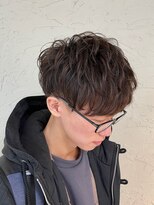 カモン(CAMON) メンズソフトカールショートマッシュ