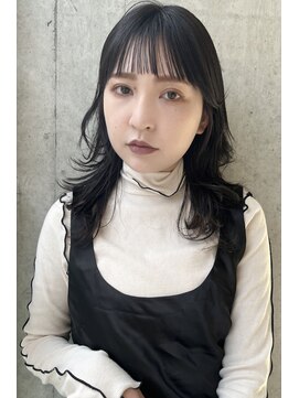 バロンフェム(baLon.fem) 人気のくびれレイヤースタイル/ミニバング【Stylist 本田愛】