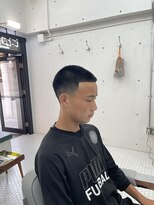 ウェルネス(Wellness)&nbsp;スキンフェード坊主BUZZクロップ