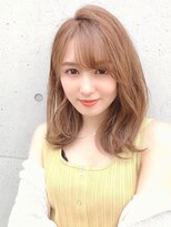 レーヴバイロンド 仙台(Reve by Lond)&nbsp;韓国風シースルーバング大人フェミニンレイヤーくびれ巻き