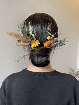 ホワイトルーム(White Room) 和装 卒業式 ヘアアレンジ