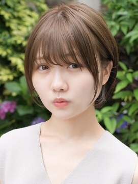 ミラリー トウキョウ(Mirareee Tokyo) 20代30代40代◎小顔ショートボブグレージュカラー新宿代々木