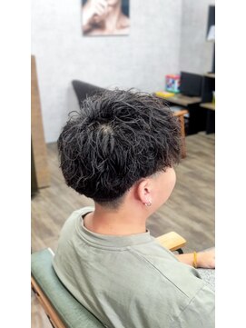 アフェクション(Affection) ツーブロック×ツイストパーマ