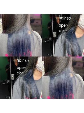 キジ(KIJI) ★サファイアブルー×インナーカラー★詳細はブログまで