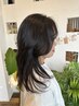 ヘアカラー＋マッサージシャンプー【平日限定】　￥7700