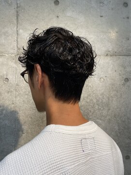 レンゲン(LENGEN) 束感刈り上げビジネス七三ツーブロックアップバング１２３７