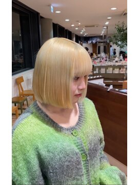 アウラ(AURA) グレージュカラー透明感カラーオリーブカラー