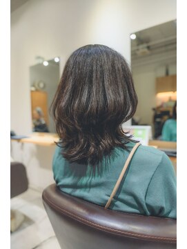 ベンジー 中目黒店(benji) ダメージ最小縮毛矯正/コテで巻けるレイヤーカット