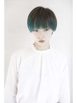 ルルディ バイ アフロディーテ銀座(luludi by APHRODITE) カール/セミディ/シアーカラー/姫カット/銀座