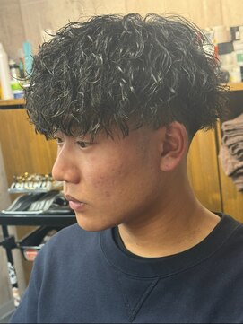 メゾンフォーメン TorRoad店(Maison for men) ツイストスパイラルパーマ　マッシュ