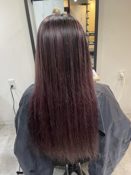 ラフ 難波店(LAFF) #セミディ#シアーカラー#ショートヘア#姫カット#ダークアッシュ