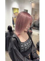 ミラ 新宿(MILA)&nbsp;ペールピンク/ケアブリーチ/髪質改善