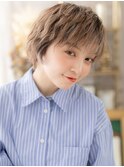 フレンチカジュアルくせ毛風マッシュパーマa戸頭20代30代40代