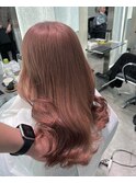 福岡 ブリーチ ベージュ グレージュ ダブルカラー ハイライト