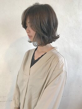 コルテ 倉敷西坂店(CoRte.)の写真/【潤うサラツヤヘア×似合わせカット】髪質改善で扱いやすく360度どこからみても可愛いフォルムが叶う☆