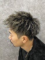 ライズトーキョー 土浦店(RISE TOKYO)&nbsp;カット特殊パーマ【ツイストスパイラルパーマ×メッシュ】