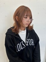 ジルスタジオ(JILL STUDIO) JILL STUDIO ミルクティーベージュ×外ハネミディアム